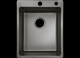 Купить Кухонная мойка из нержавеющей стали GRANFEST METAL 4050 титан в Гомеле: лучшая цена, фото, характеристики